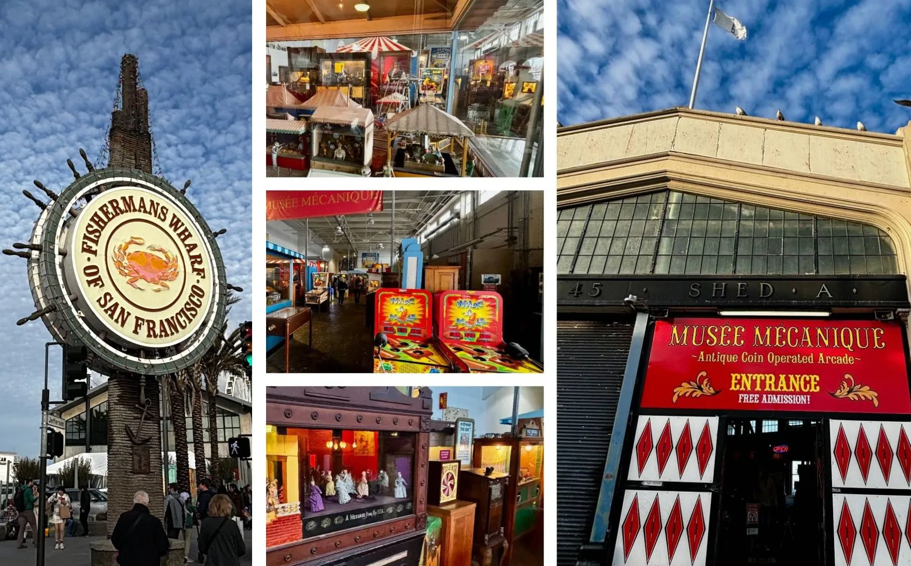 【舊金山自由行】重溫經典遊樂場★探索機械博物館的的懷舊世界｜Musée Mécanique