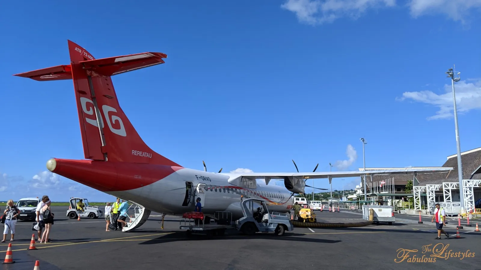 [Tahiti] First Time on Air Tahiti ☆ Stunning Aerial Views of Bora Bora's Lagoon ☆ Air Tahiti Transfer Guide