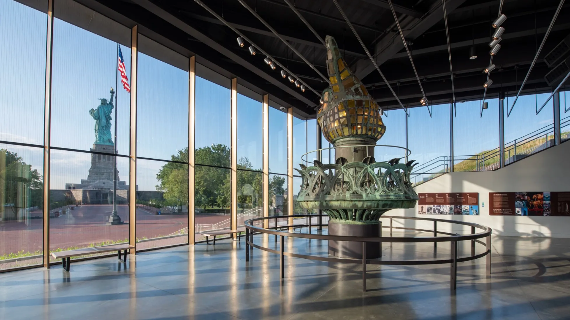 Photo from Statue of Liberty Museum Official Website