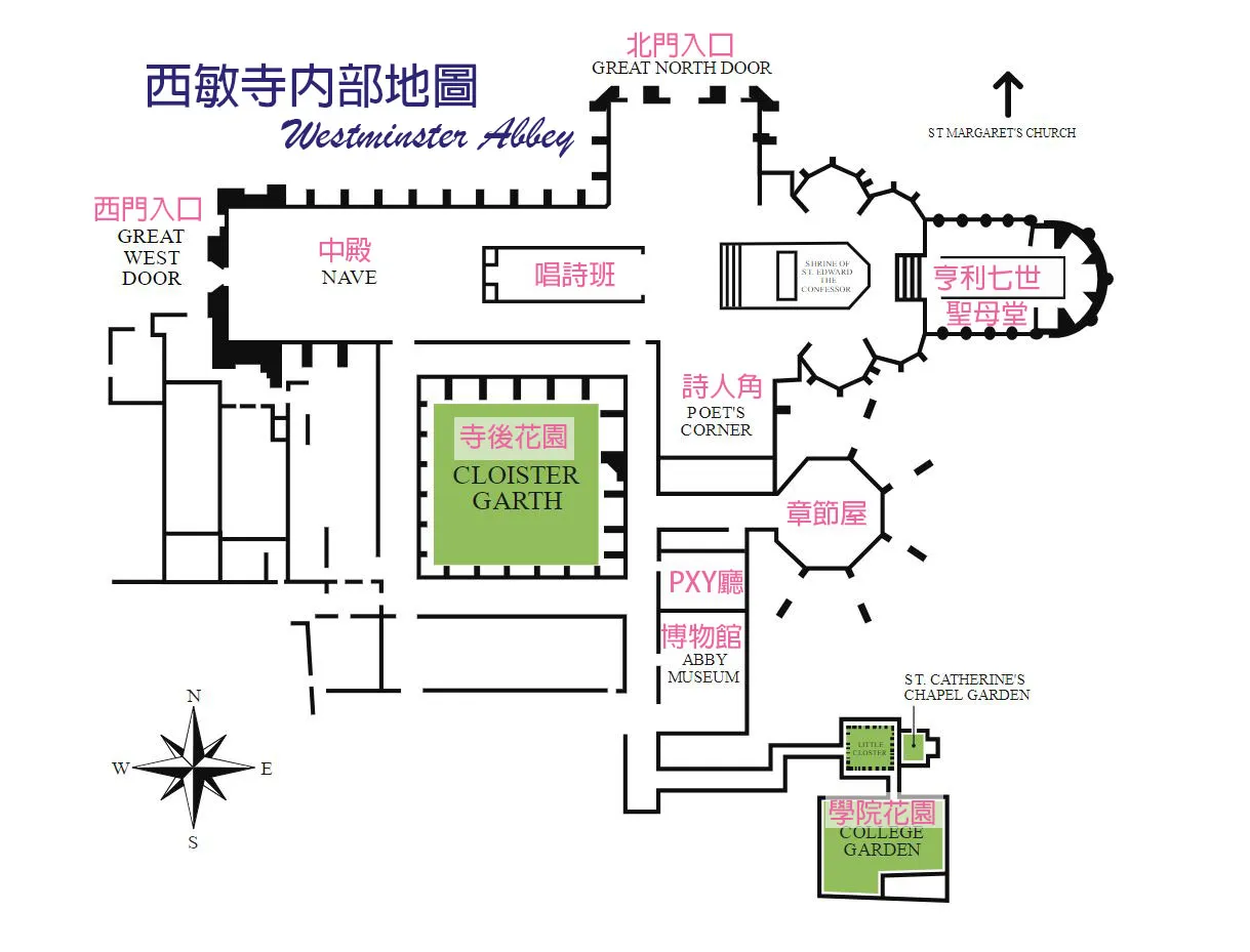 Westminster Abbey Floor Plan