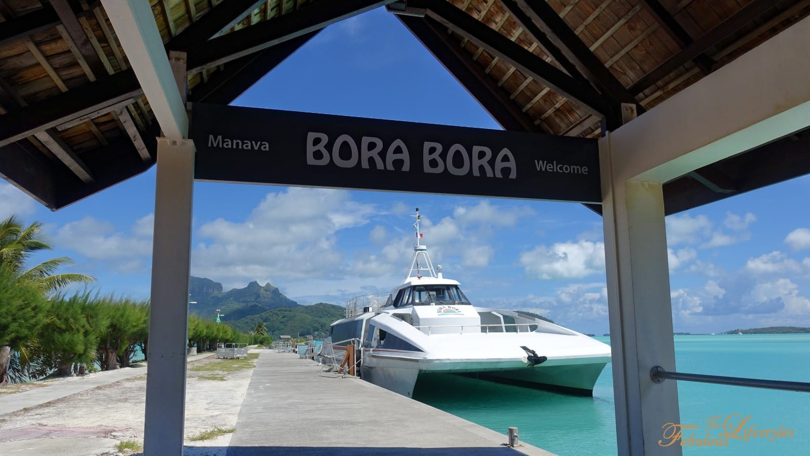[Tahiti · Bora Bora] Bora Bora Airport Transport Guide ☆ Air Tahiti Free Shuttle Boat ☆ Vaitape Main Pier Stroll
