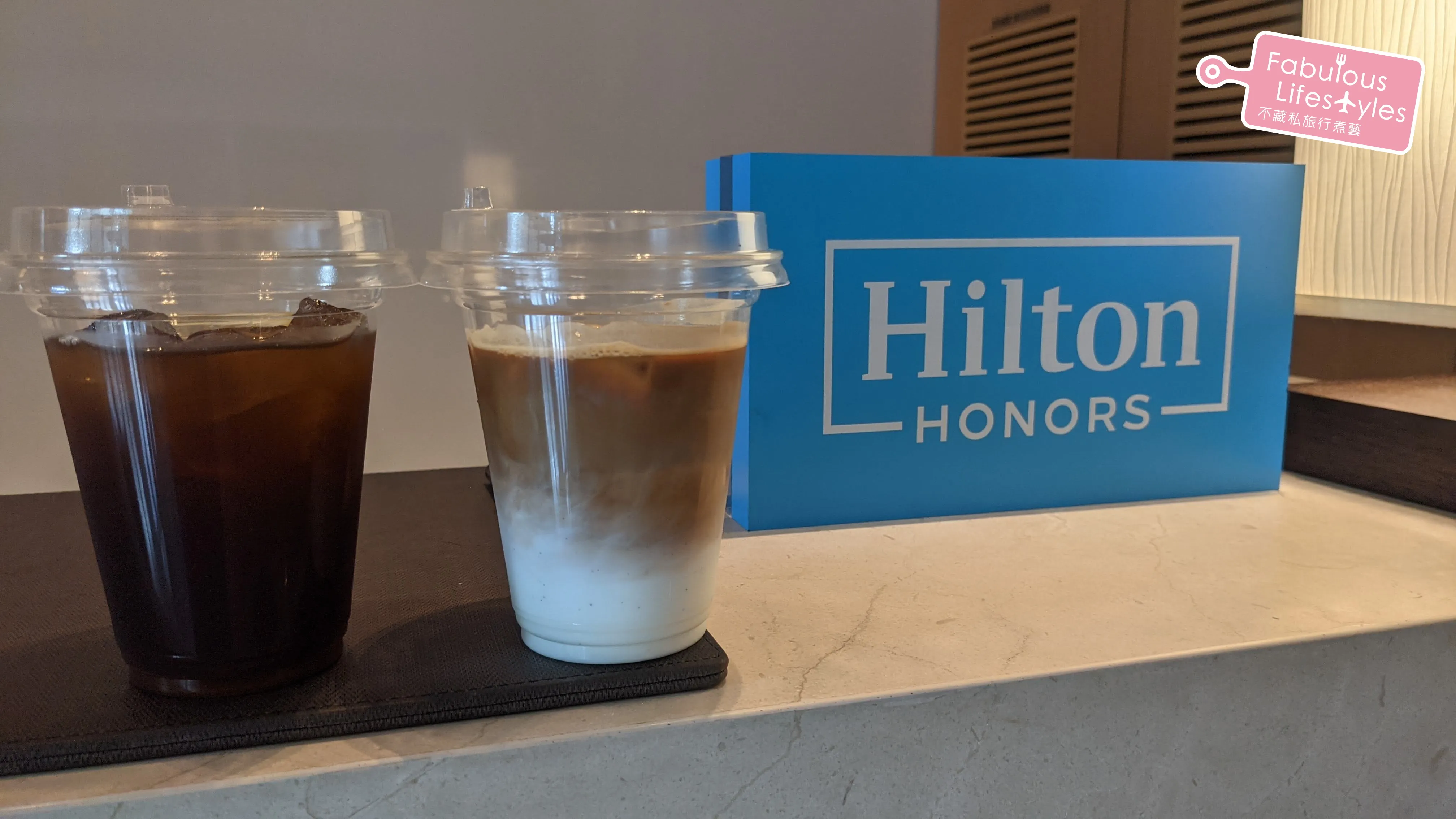 Thank you Hilton Honors for the drinks