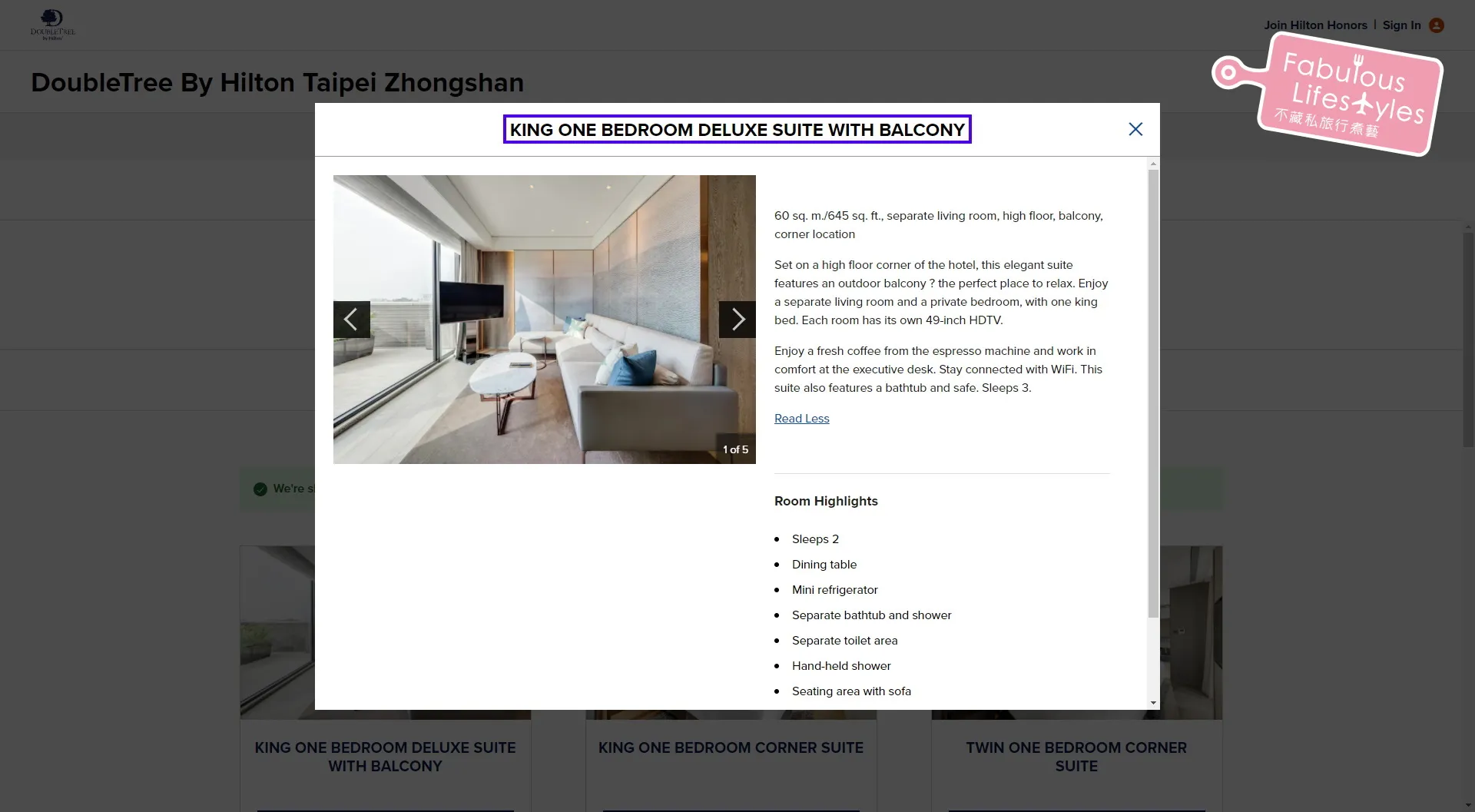 Official English website Heavenly Suite introduction