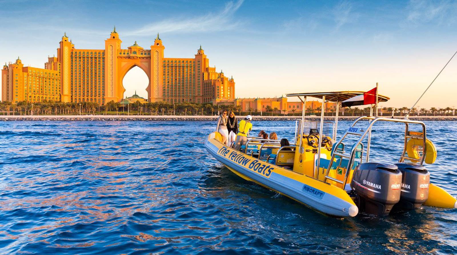 【Dubai Marina】High-Speed Boat Tour in Dubai Marina | Effortlessly Take In Atlantis & Burj Al Arab