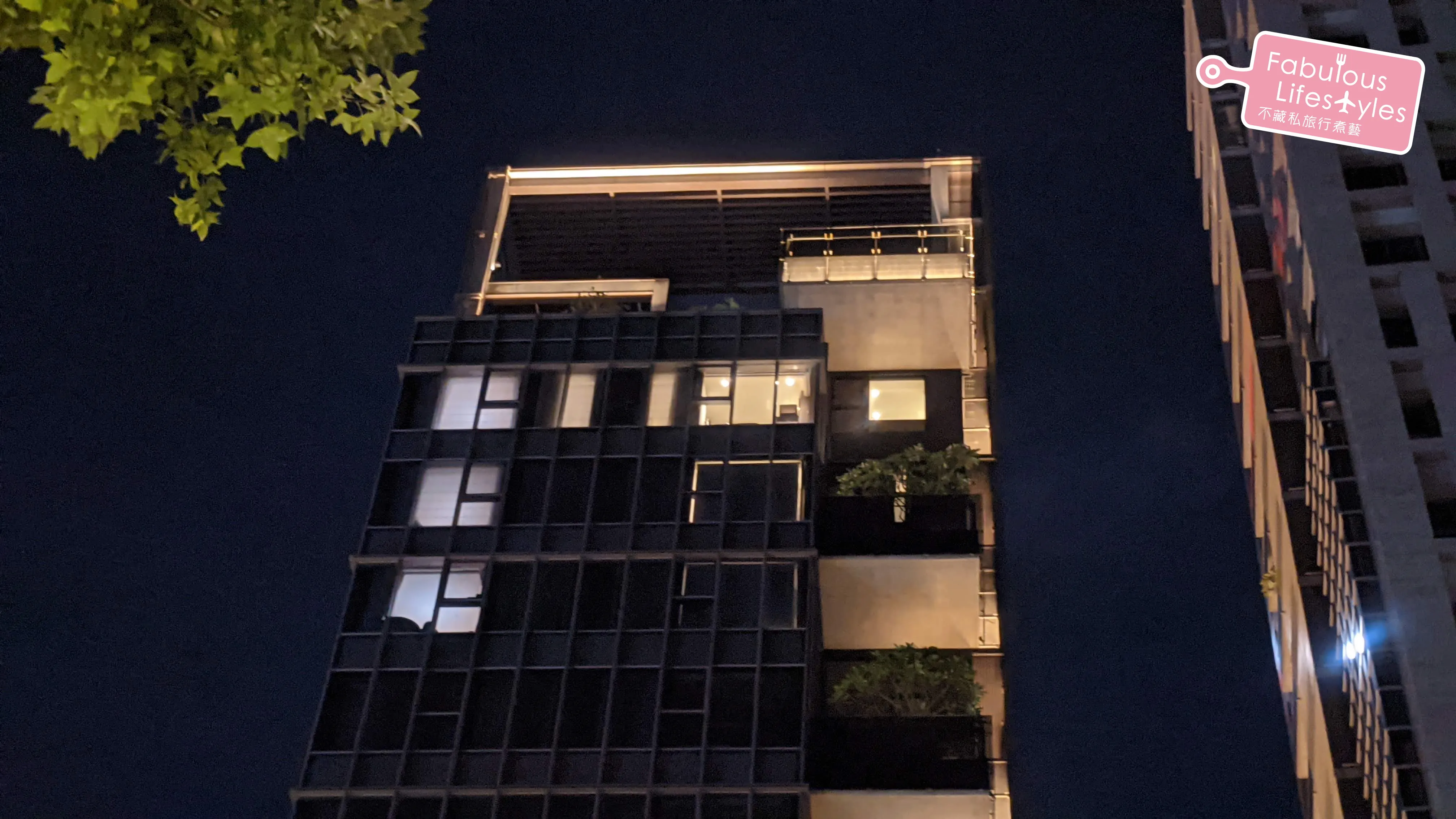 Before lowering the blackout blinds